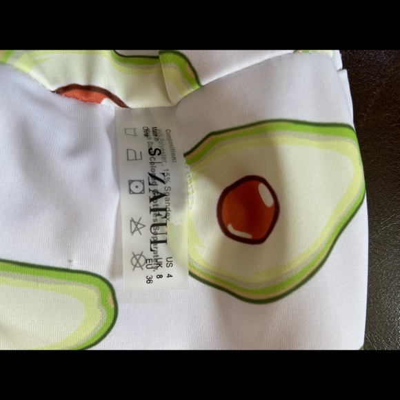 Zaful Avocado Bandeau Bikini - Picture 3 of 3